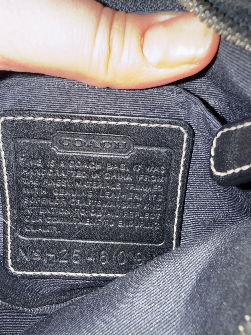 Coach Black Signature Jacquard Mini Shoulder Bag with Leather Trim - Picture 4 of 5